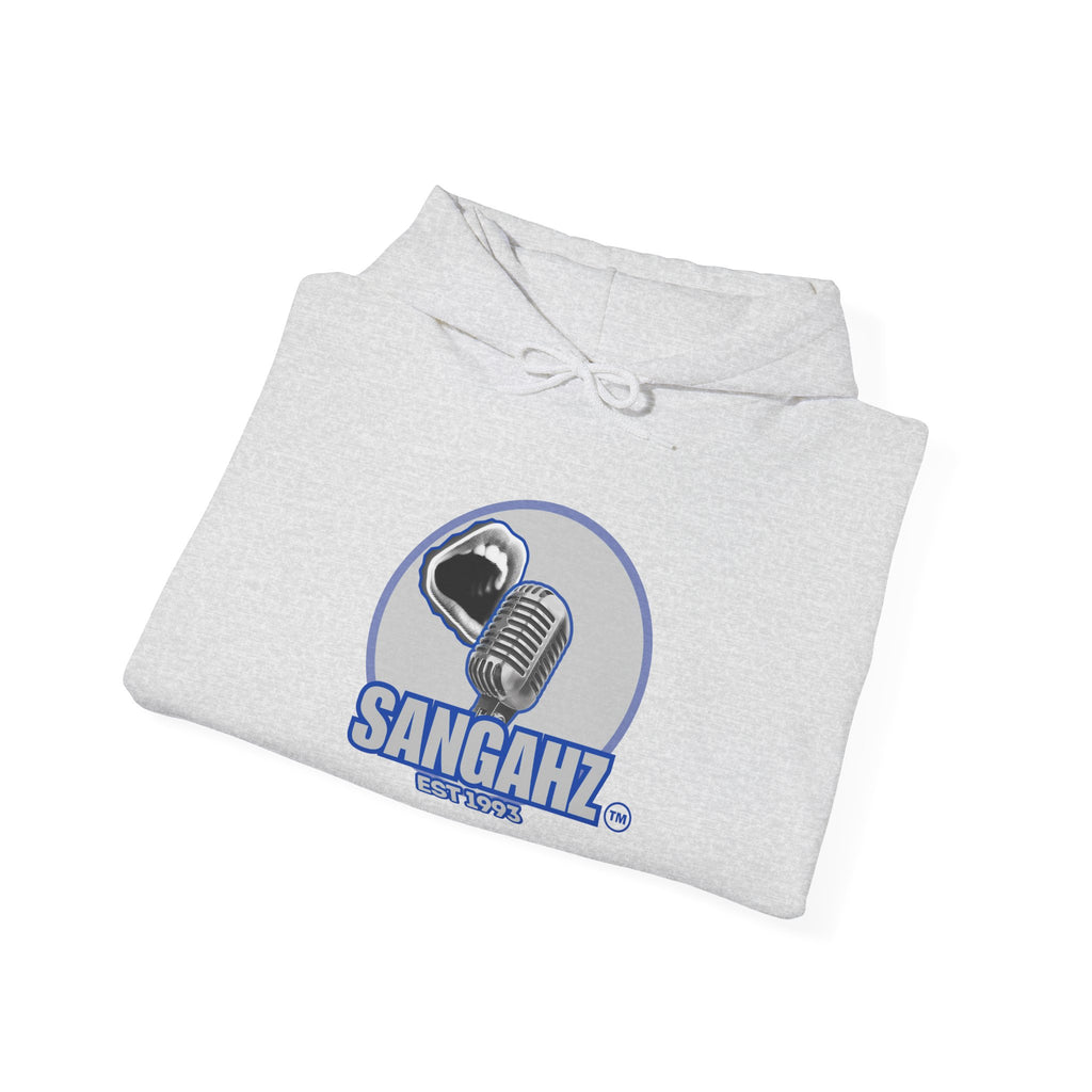 SANGAHZ™ Mouth "blue"  Hooded Sweatshirt
