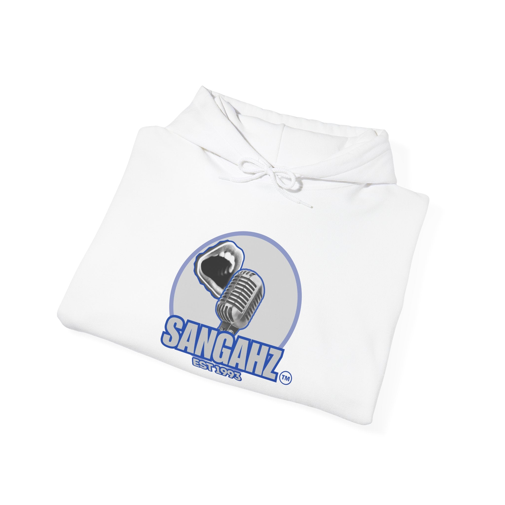 SANGAHZ™ Mouth "blue"  Hooded Sweatshirt