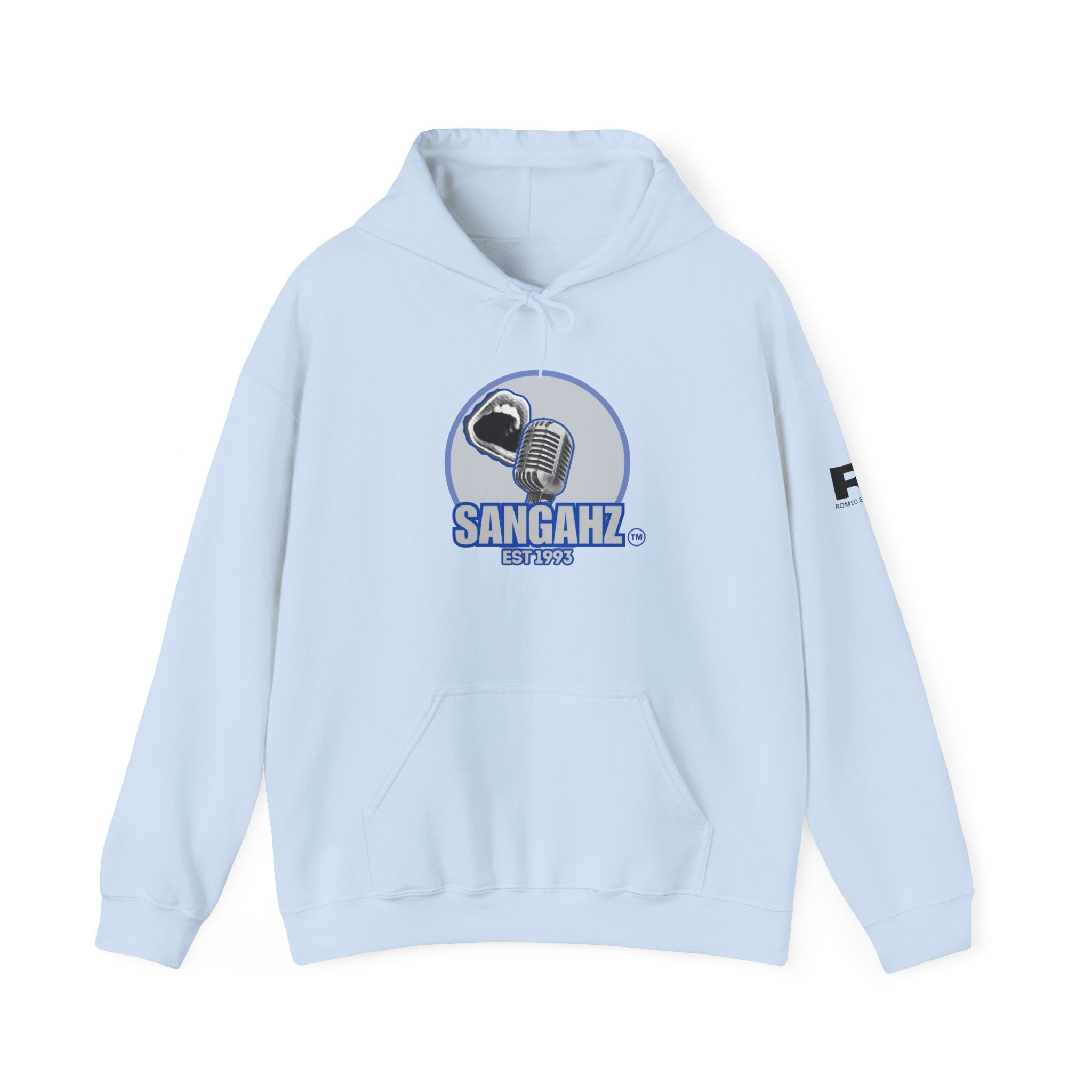 SANGAHZ™ Mouth "blue"  Hooded Sweatshirt