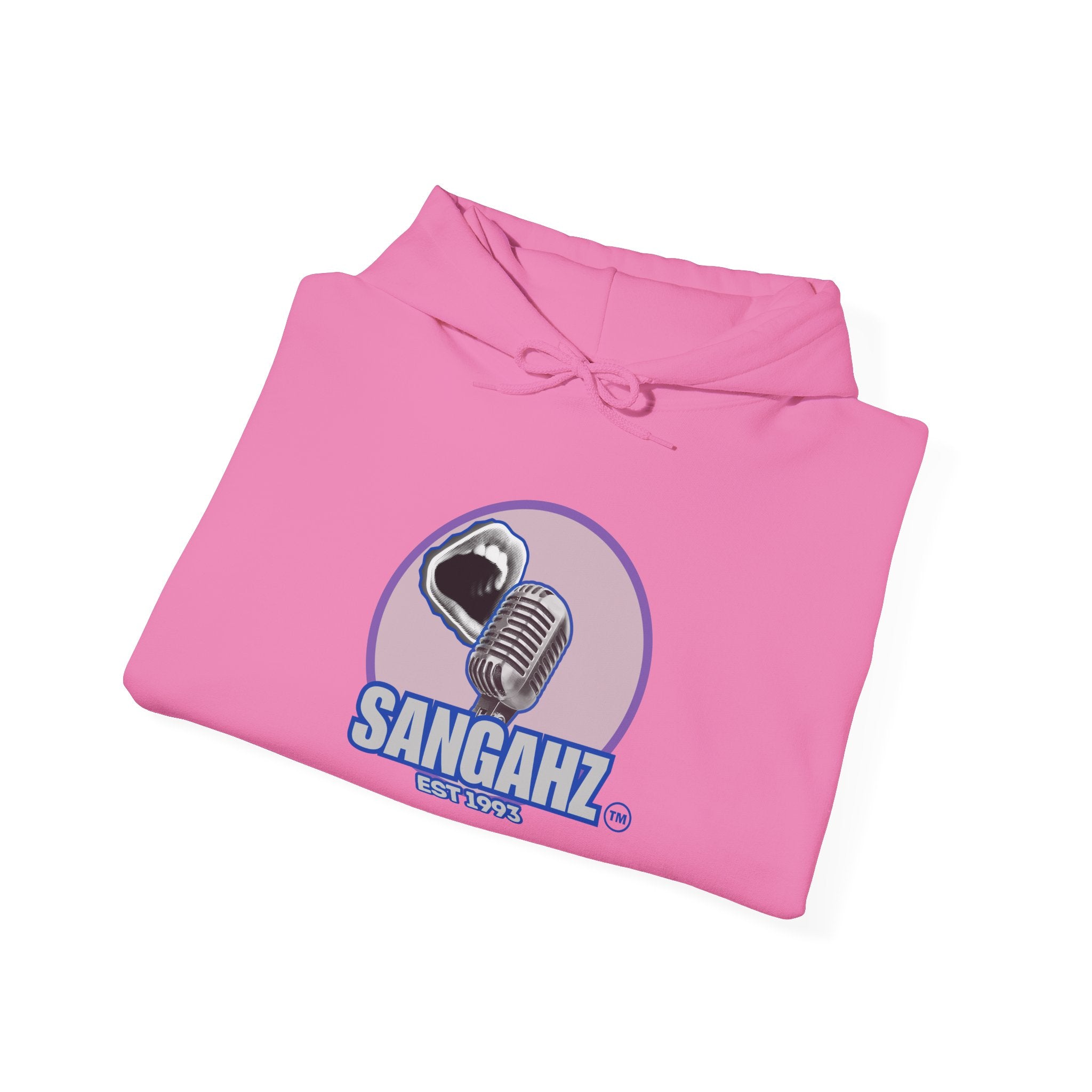 SANGAHZ™ Mouth "blue"  Hooded Sweatshirt
