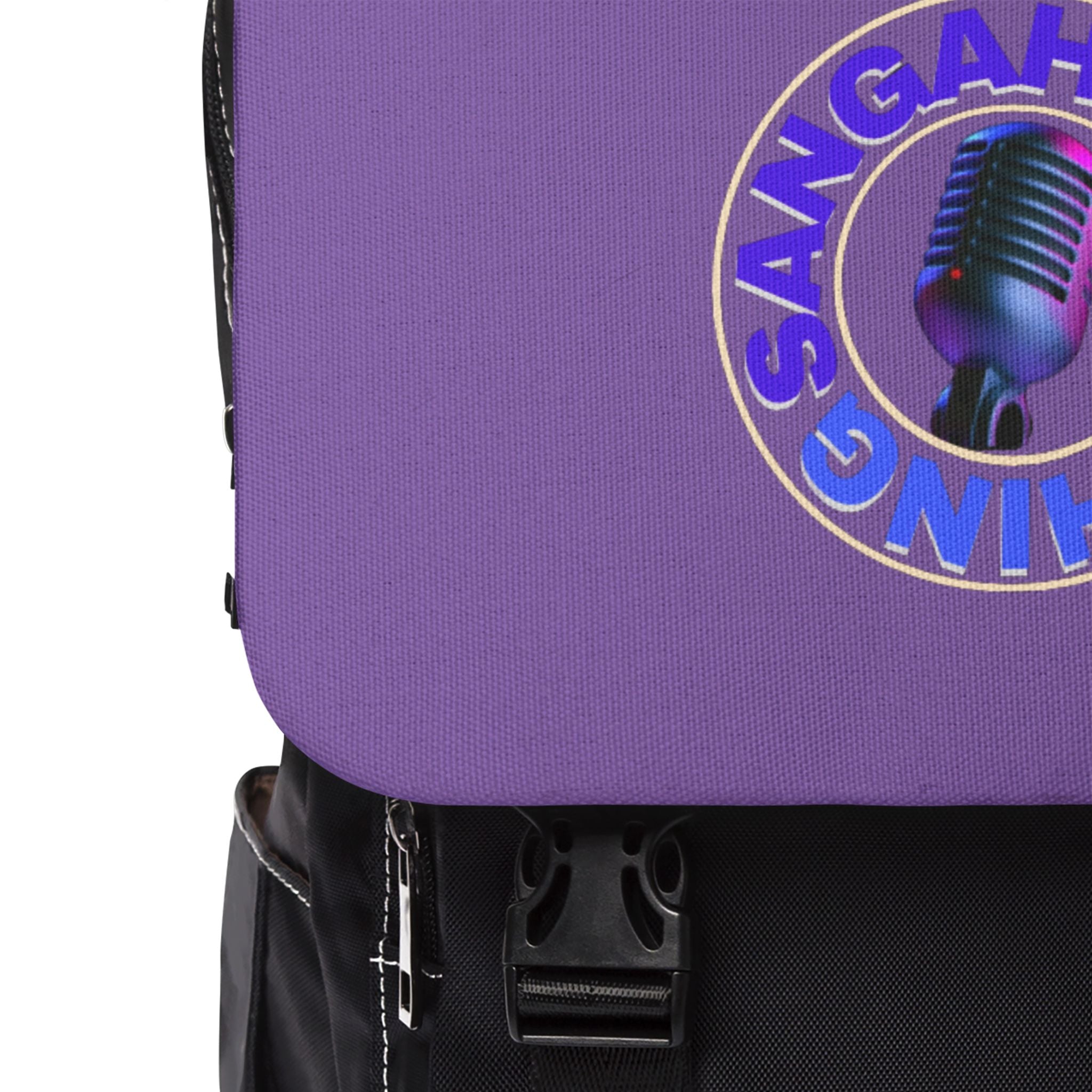 SANGAHZ Clothing Unisex  Backpack Prpl