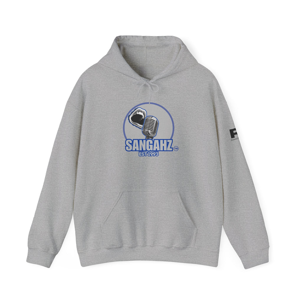 SANGAHZ™ Mouth "blue"  Hooded Sweatshirt