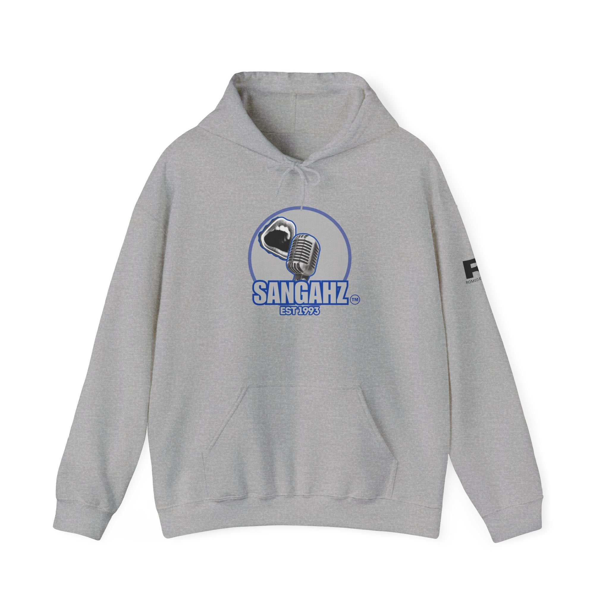 SANGAHZ™ Mouth "blue"  Hooded Sweatshirt