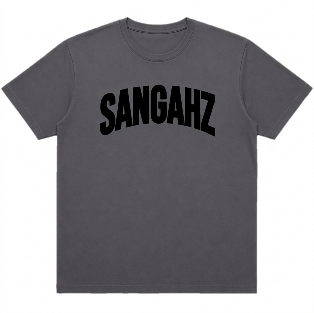SANGHAZ Custom Clothing - Solid Dark Gray SANGAHZ T-Shirt