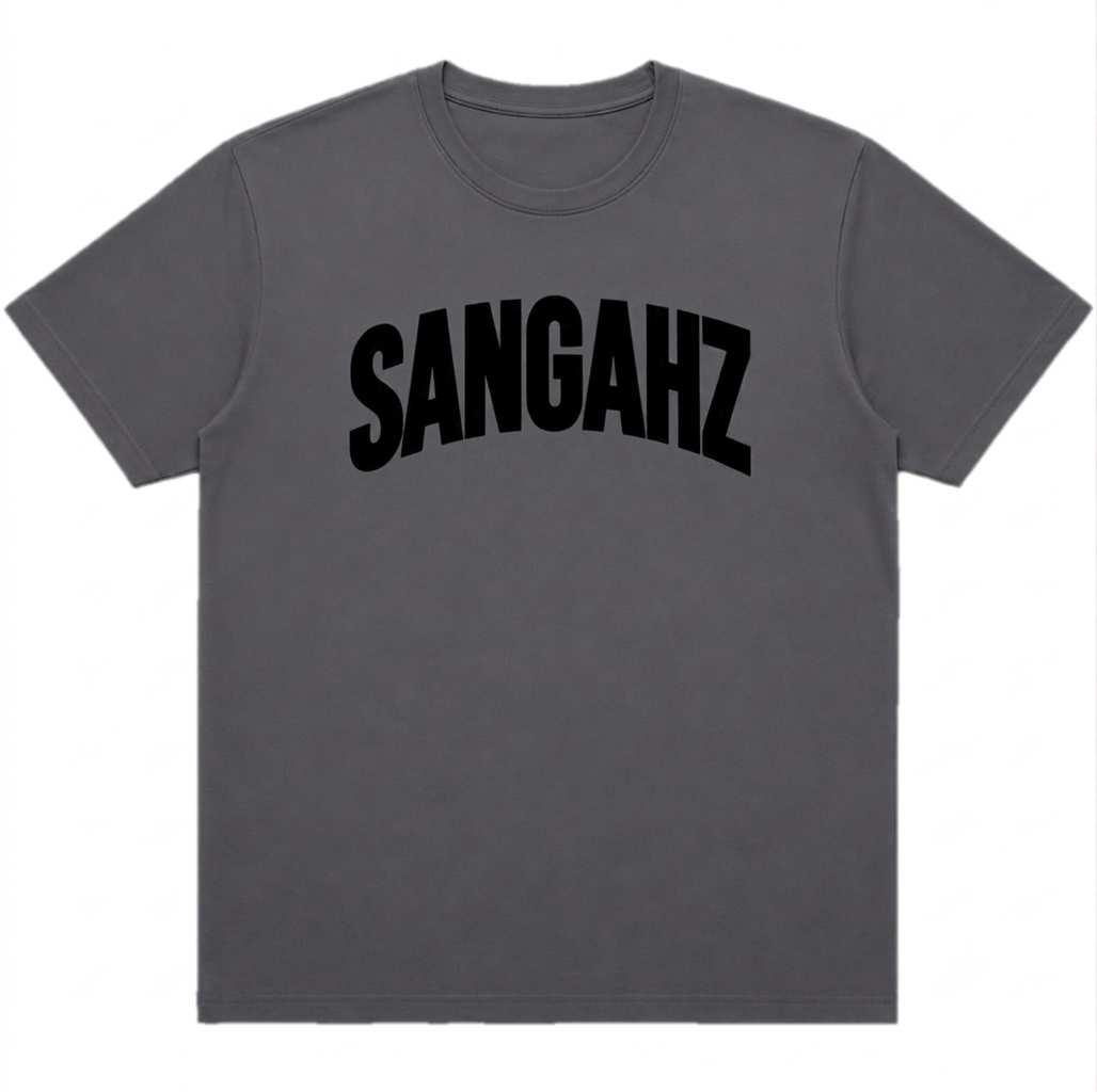 SANGHAZ Custom Clothing - Solid Dark Gray SANGAHZ T-Shirt