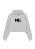 Romeo Entertainment Cropped Hoodie - Gray