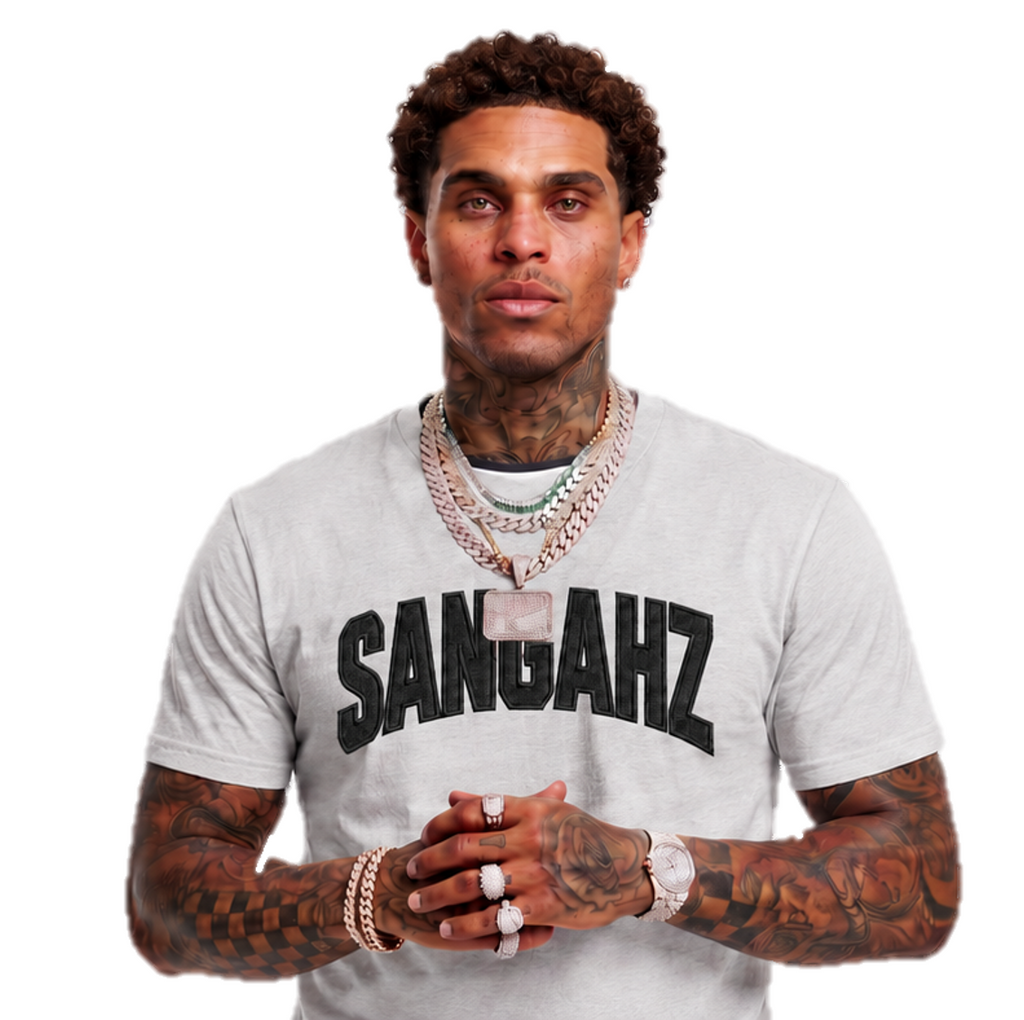 SANGHAZ Custom Clothing - Solid Light Gray SANGAHZ T-Shirt