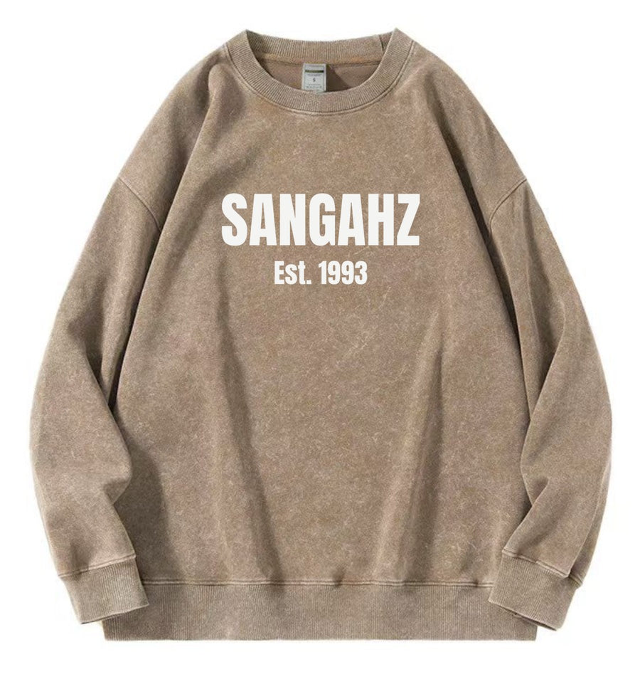 Crewneck, Faded Brown
