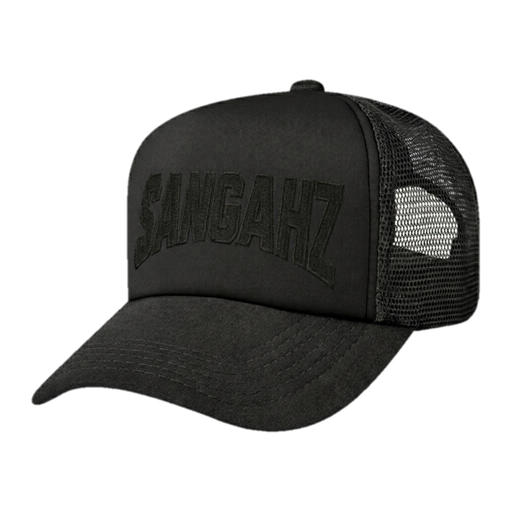 Sangahz Custom Black Snapback Hat