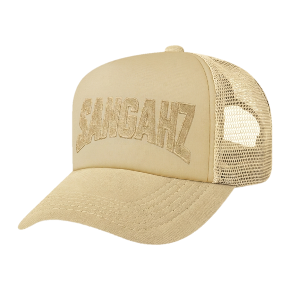 Sangahz Custom Desert Sand Snapback Hat