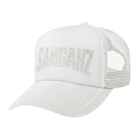 Sangahz Custom White Snapback Hat