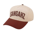 Sangahz Brown and Beige Trucker Cap