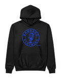 Sangahz Custom Clothing - Blue Circular Logo / Black Hoodie