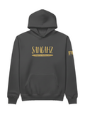 Sangahz Clothing Custom Hoodie - Grey and Gold