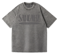 SANGHAZ Custom Clothing - Vintage Washed Gray on Gray Sangahz T-Shirt