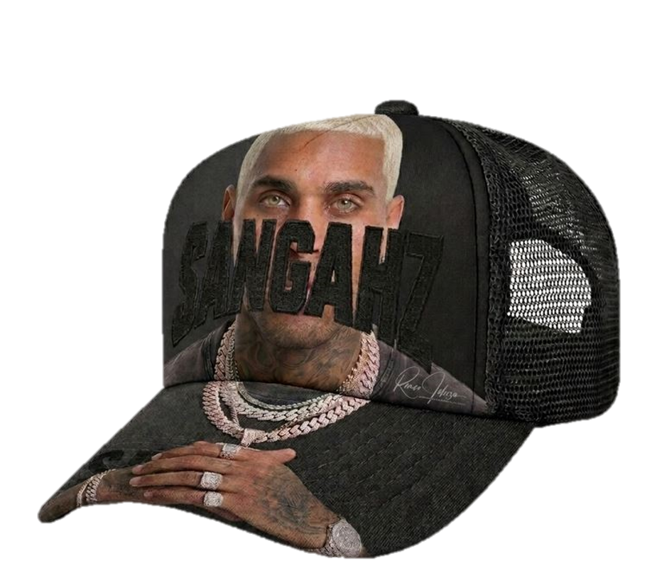 SANGAHZ Custom LIMITED EDITION Personalized Snapback Face Hat
