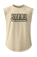 Sangahz Sleeveless Tank Top - Khaki