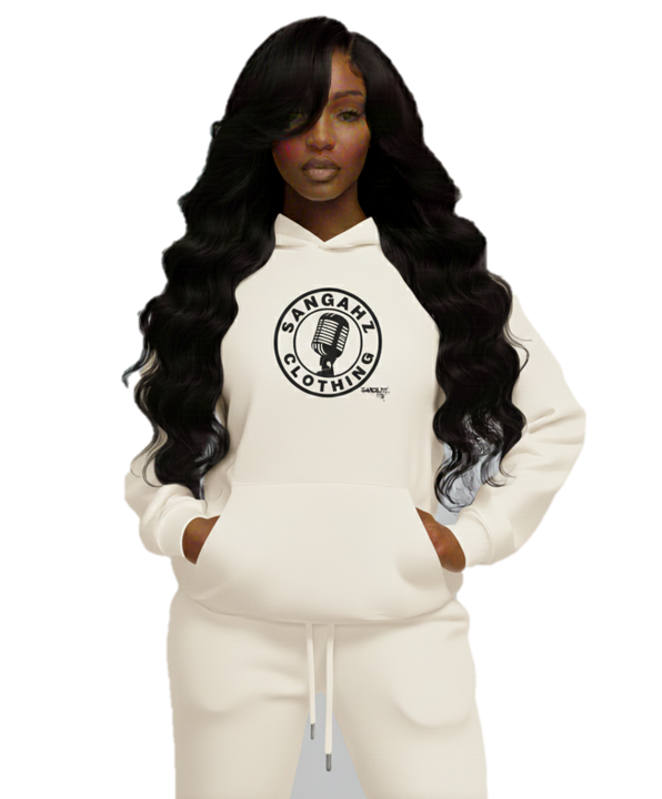 Sangahz - Two Piece Sweat Suit - Ivory