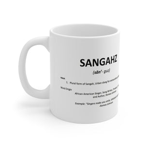 SANGAHZ "Definition" Ceramic Mug 11oz
