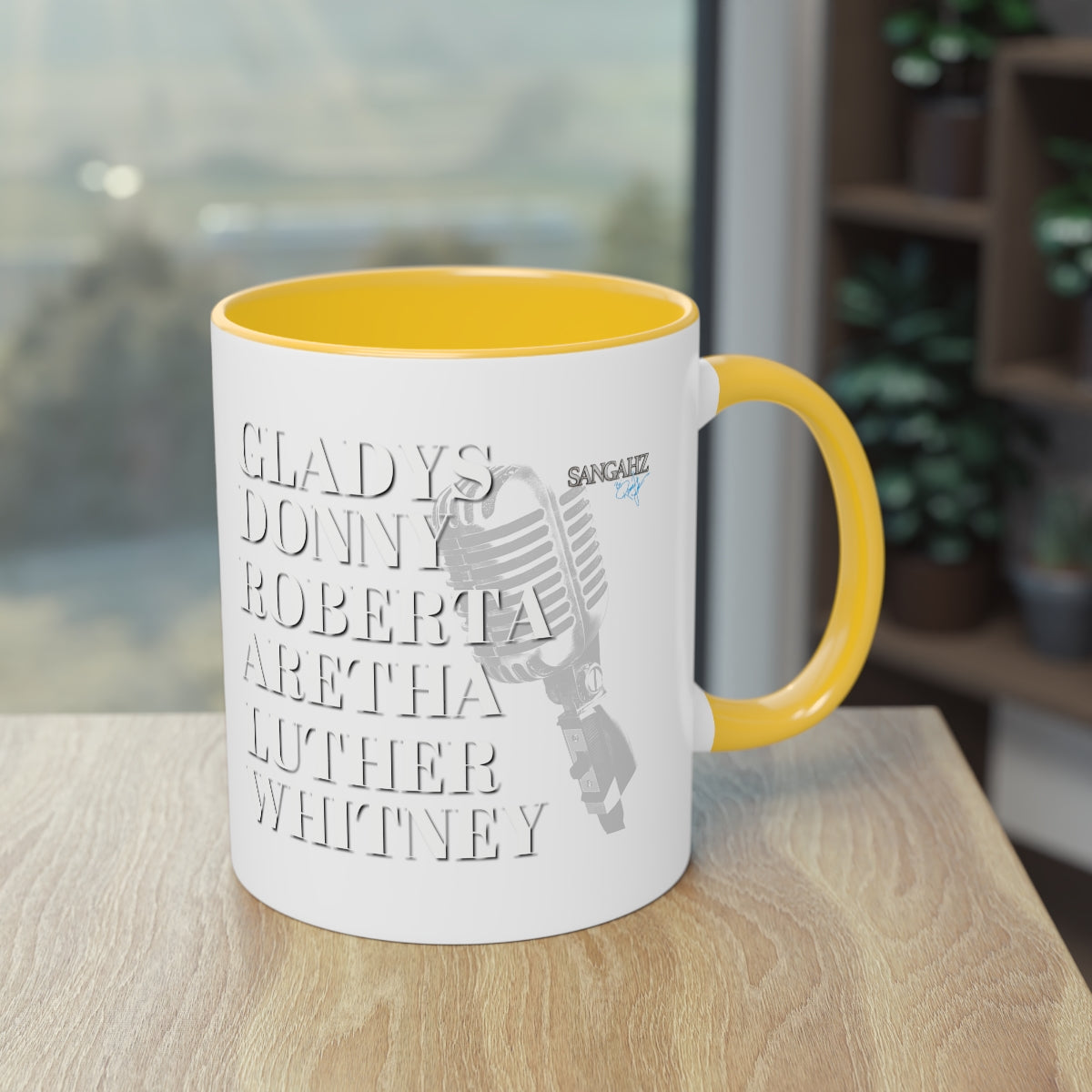 SANGAHZ "Royalty"  Two-Tone Coffee Mug