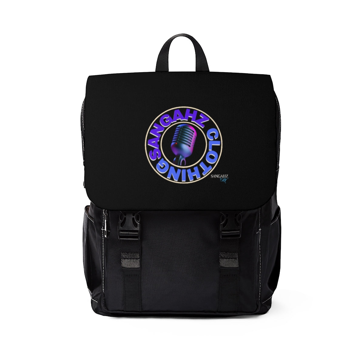 SANGAHZ Clothing Unisex  Backpack BLK