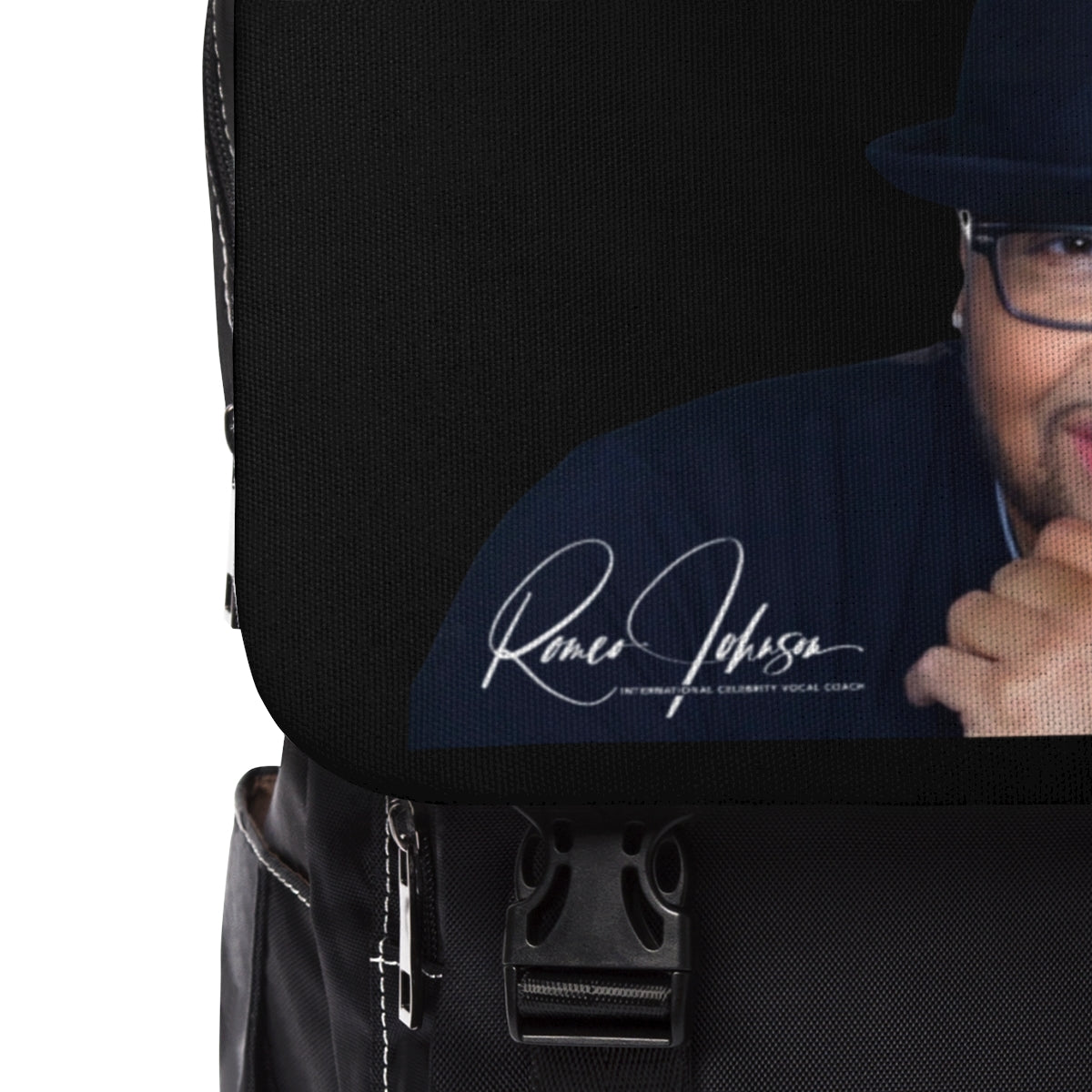 Unisex SANGAHZ Romeo Johnson Backpack BLK