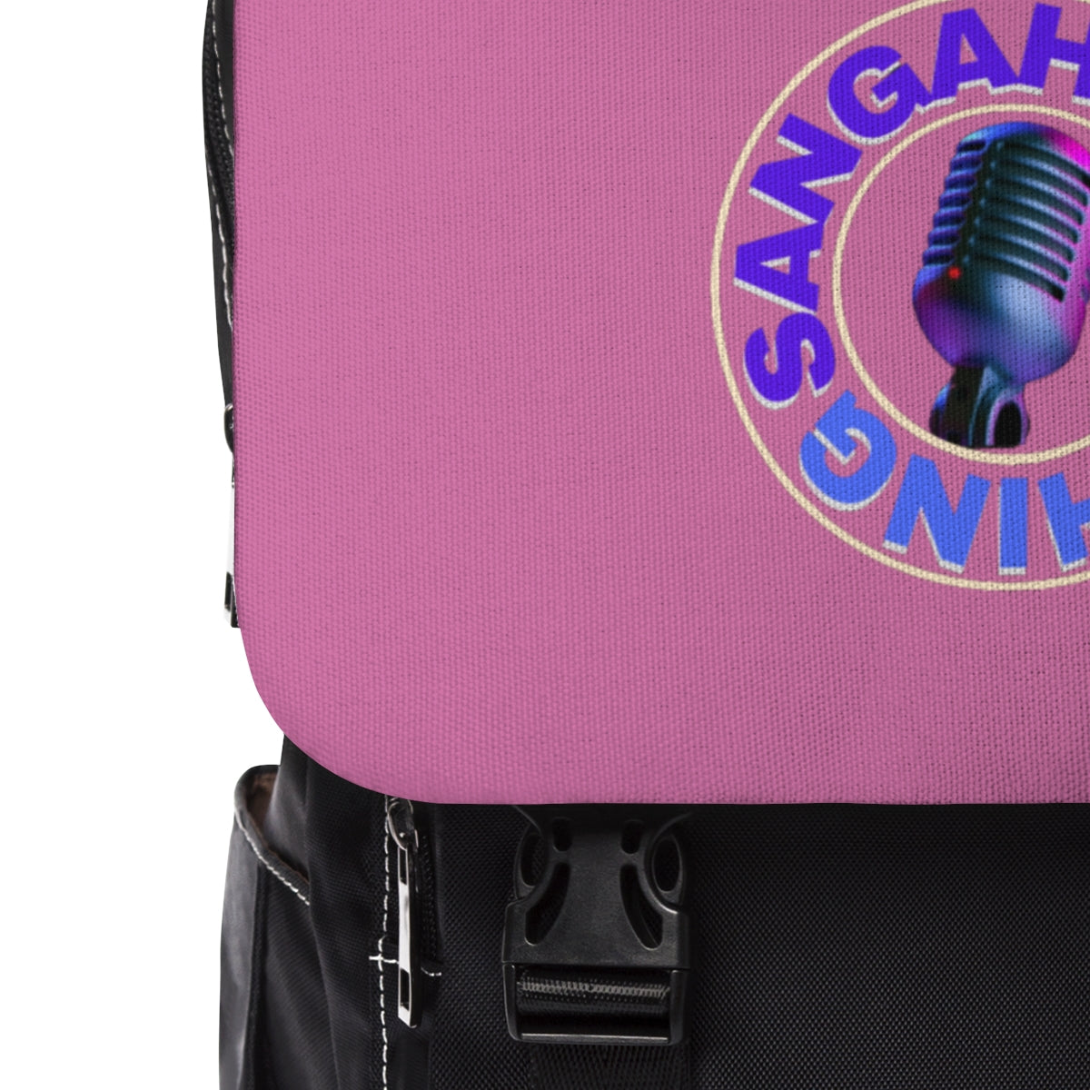 SANGAHZ Clothing Unisex  Backpack Pnk