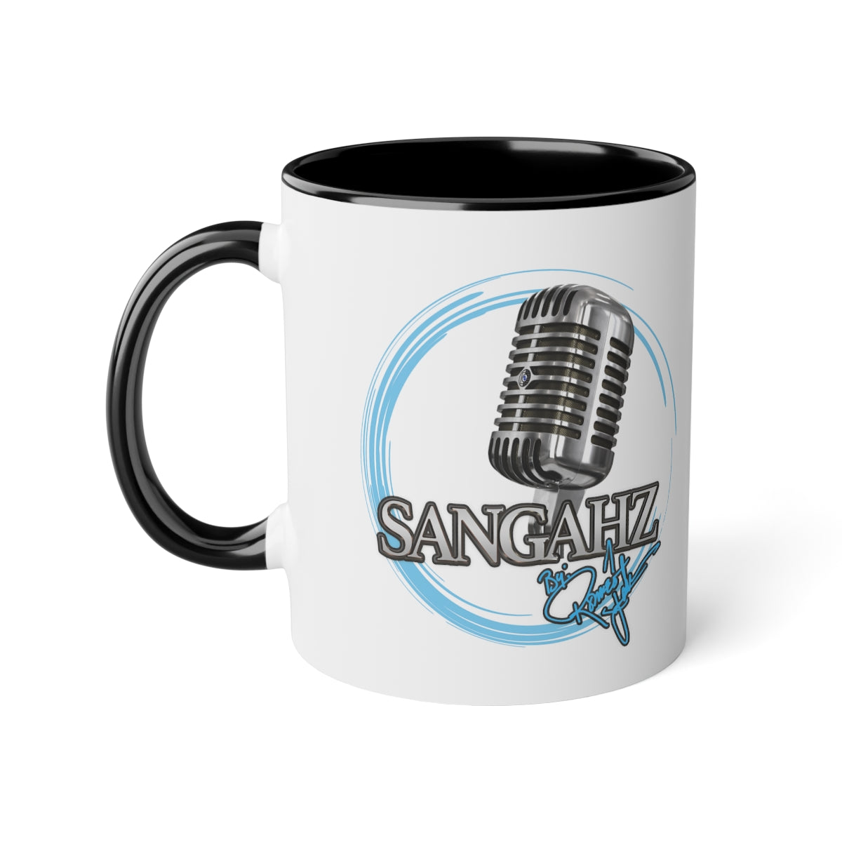 SANGAHZ Circle Accent Mug, 11oz