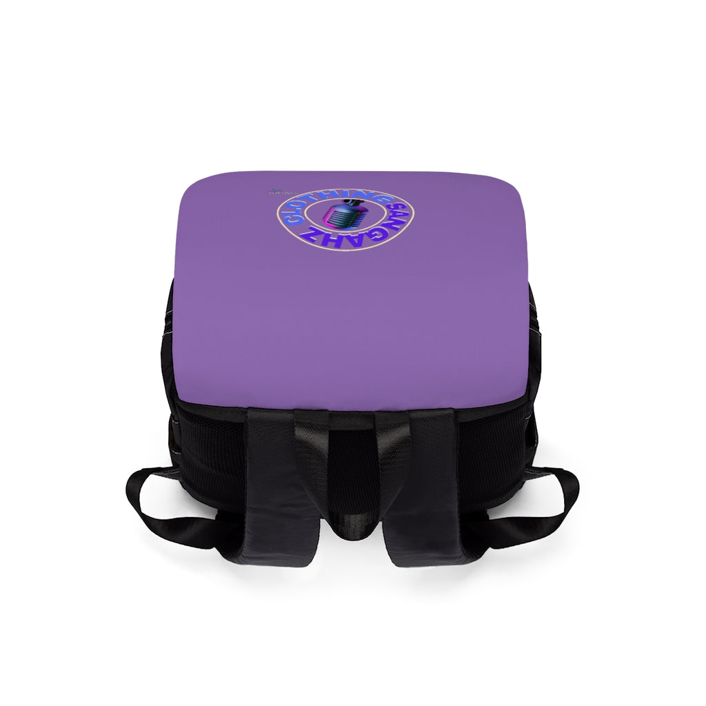 SANGAHZ Clothing Unisex  Backpack Prpl