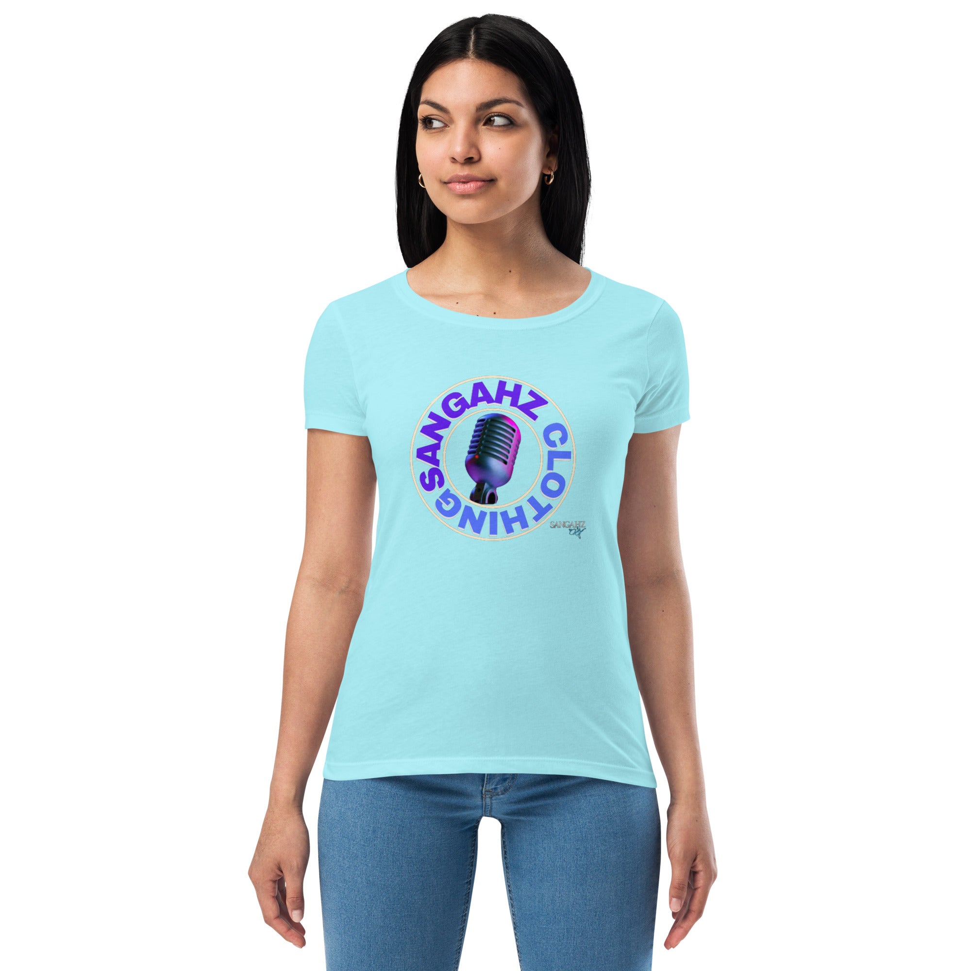 SANGAHZ Clothing Women’s fitted t-shirt