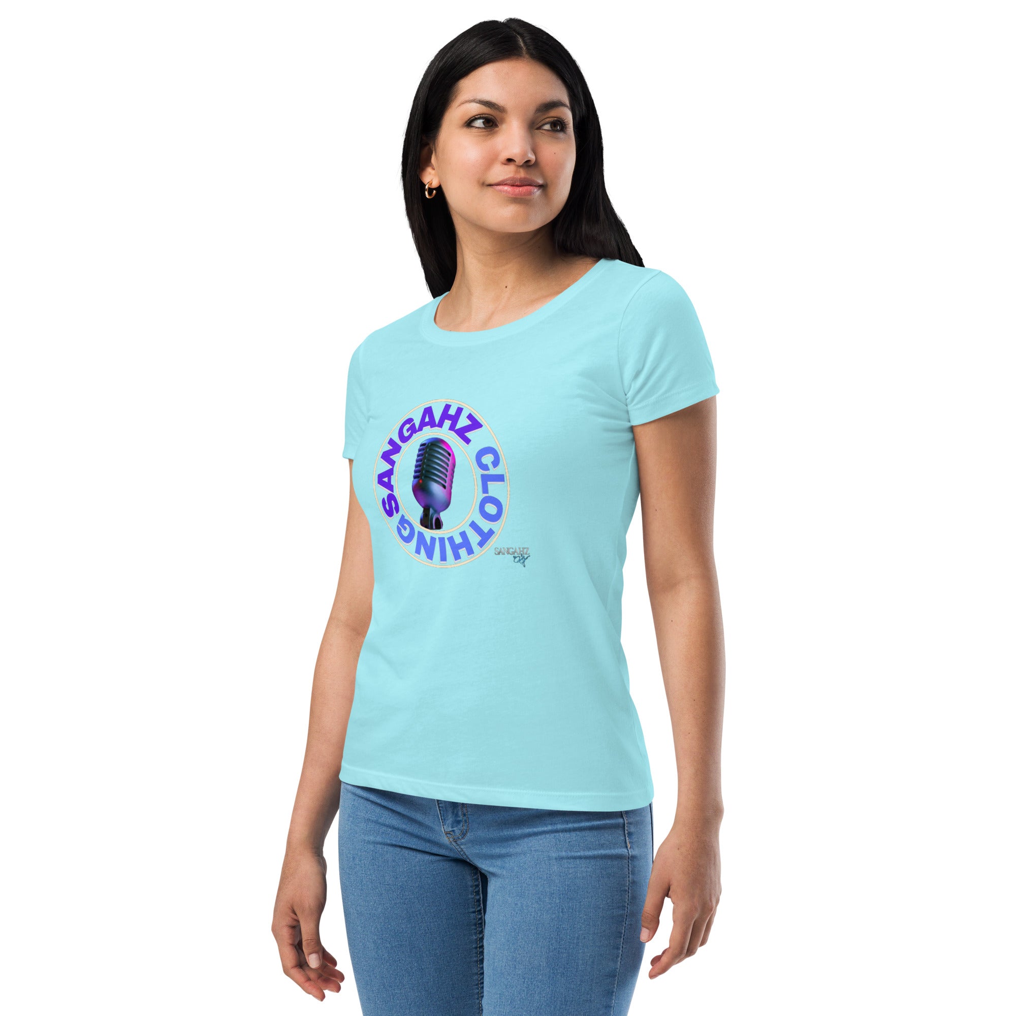 SANGAHZ Clothing Women’s fitted t-shirt