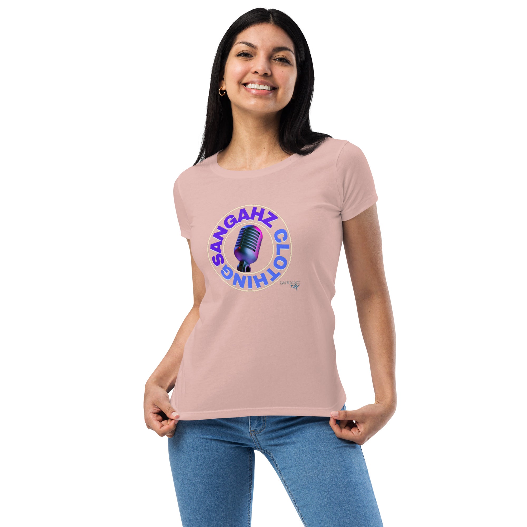 SANGAHZ Clothing Women’s fitted t-shirt
