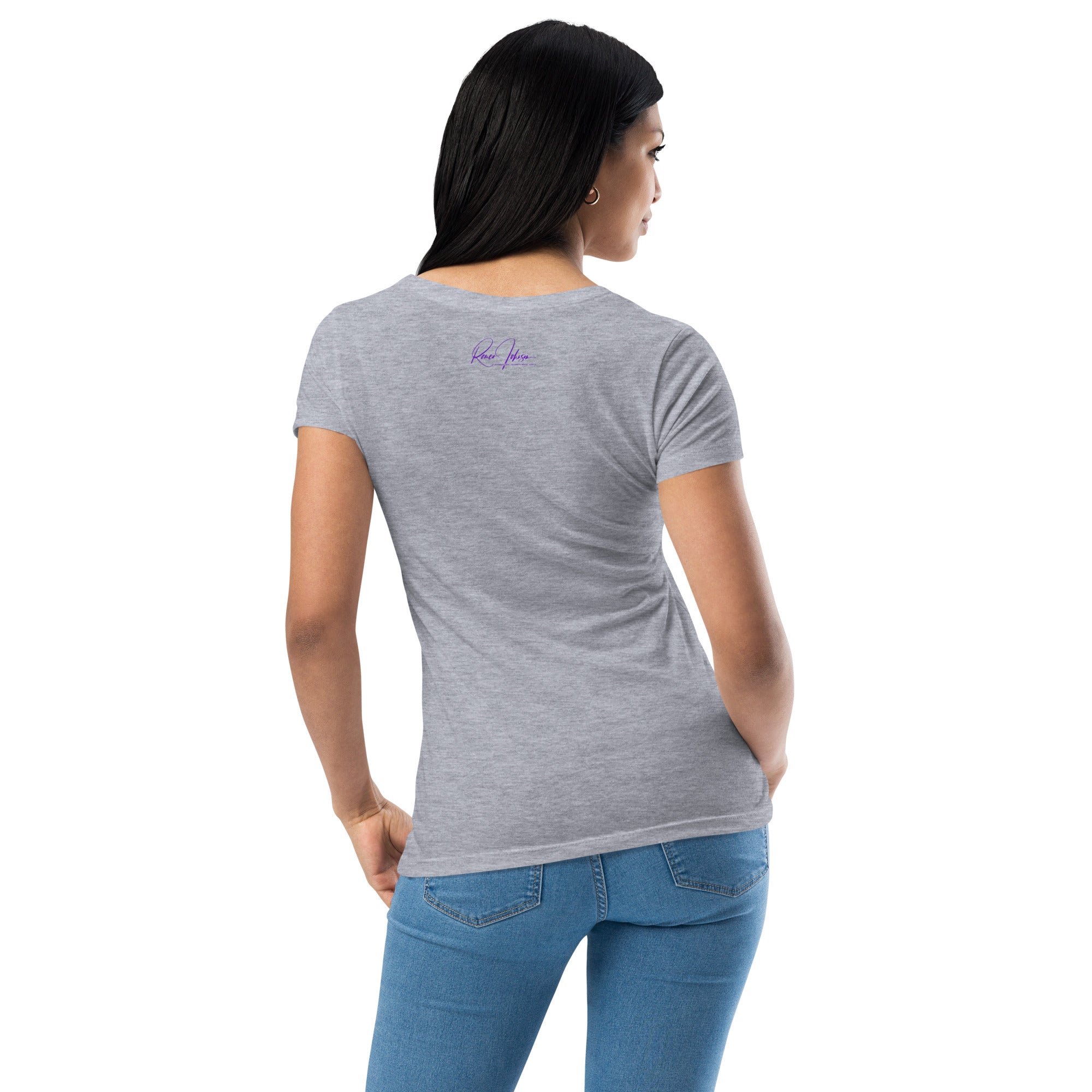 SANGAHZ Clothing Women’s fitted t-shirt