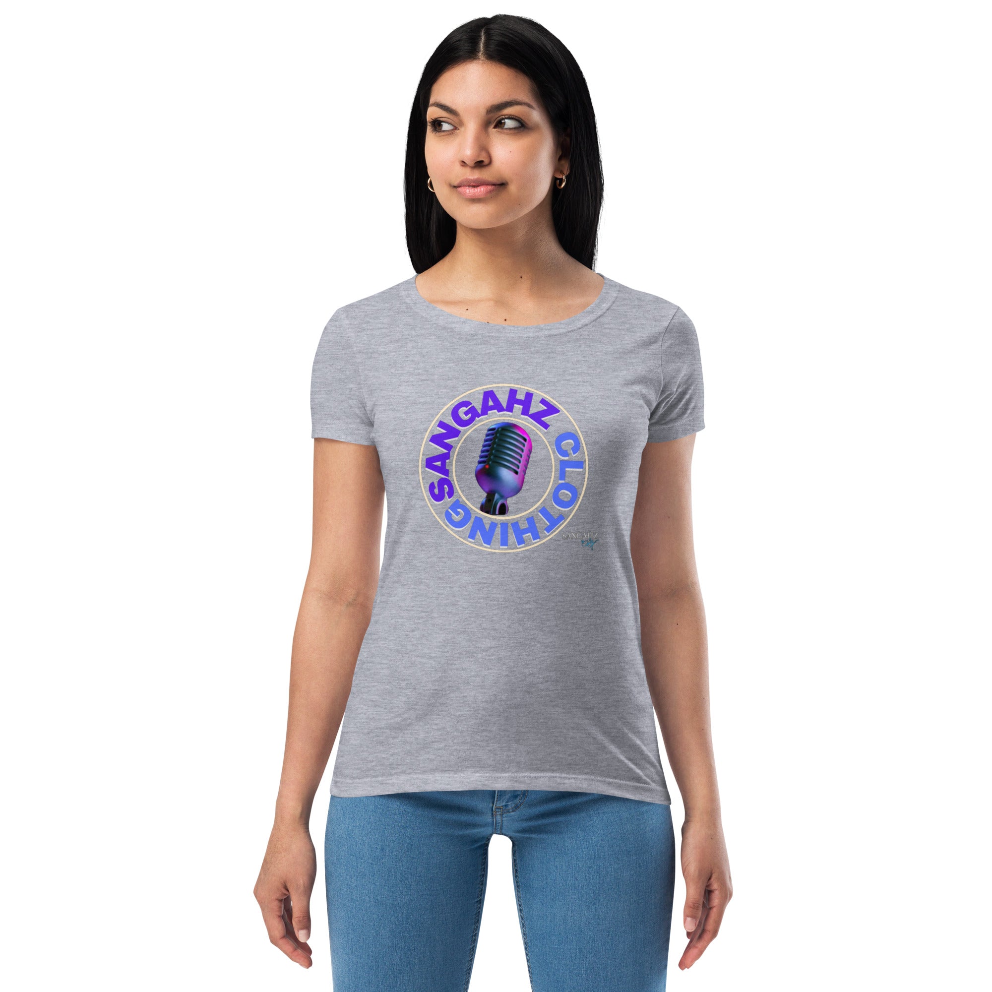 SANGAHZ Clothing Women’s fitted t-shirt