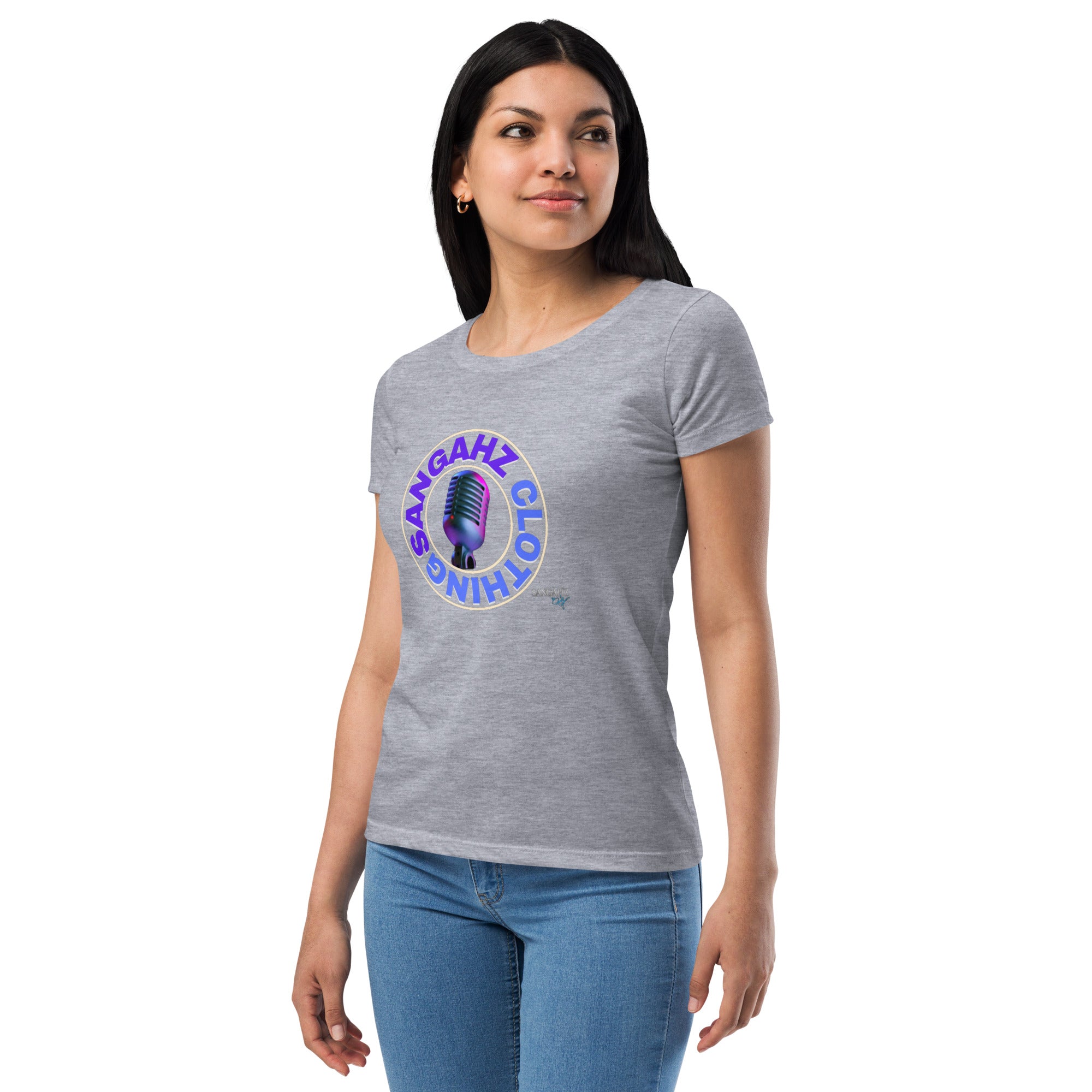 SANGAHZ Clothing Women’s fitted t-shirt