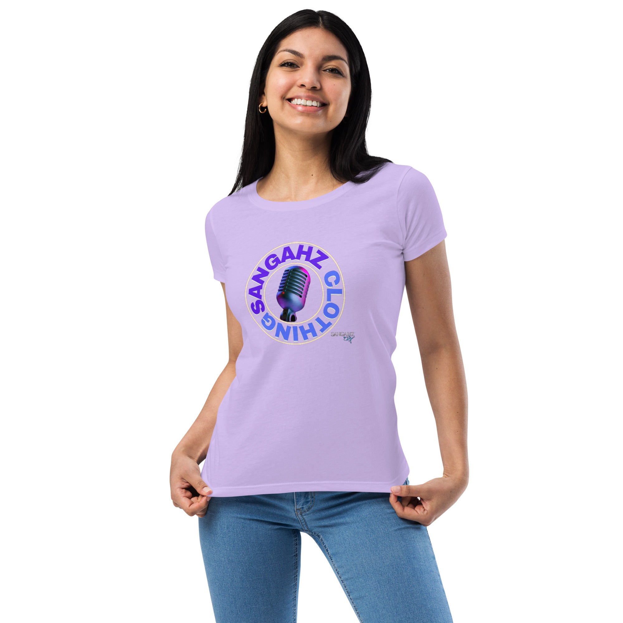 SANGAHZ Clothing Women’s fitted t-shirt
