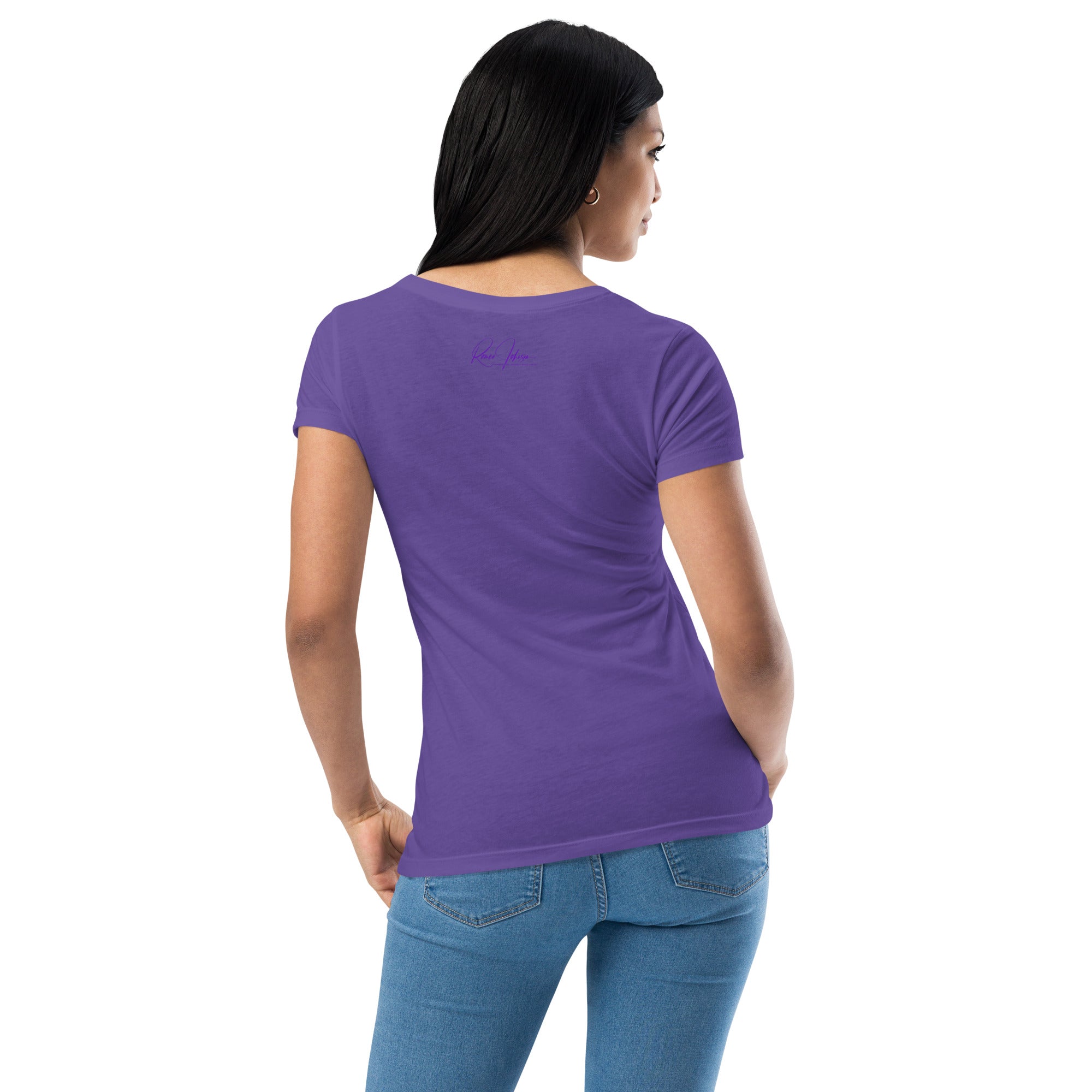 SANGAHZ Clothing Women’s fitted t-shirt